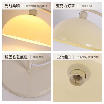 奶油风藤编落地氛灯民宿灯客厅发沙EXD装饰立式台卧室床头温馨落