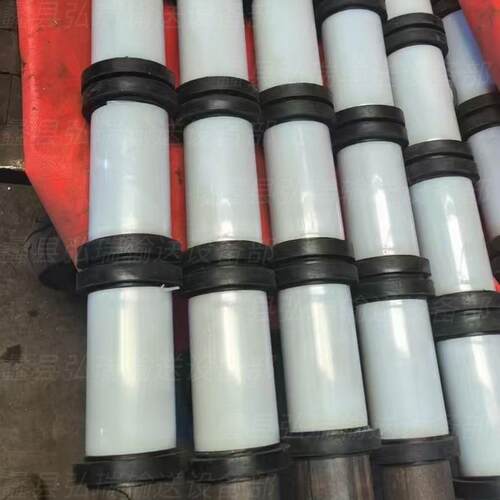 梳型圈托辊厂漆家送231矿用槽型烤输送机无动力支架缓冲滚筒像输