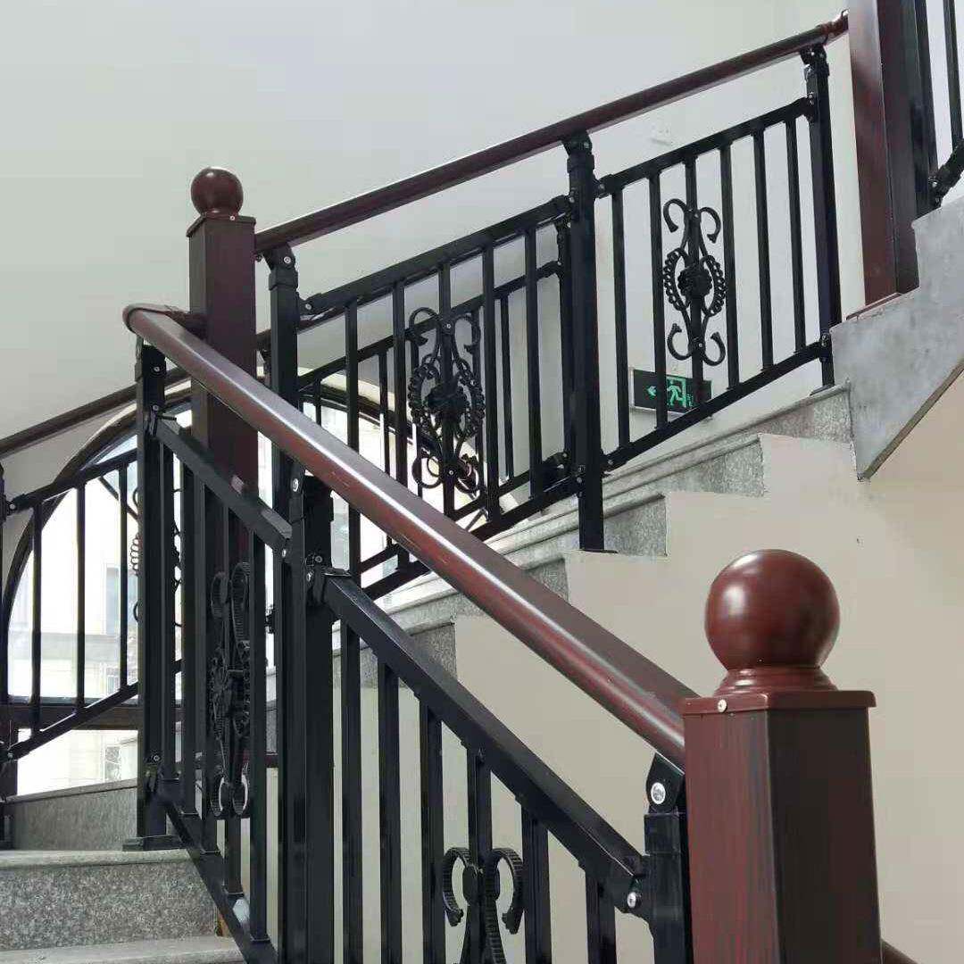 建筑家楼梯锌钢栏杆家用区扶手小护栏组台658厂阶装安全防护栏装