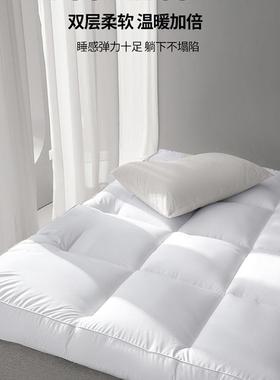FS75602柔软五酒店床超软垫家垫用防螨床子学生宿褥舍褥垫J^