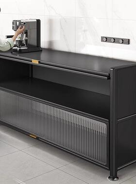 厨房收落地多层置物架纳带门柜波炉碗储物柜KJB子橱柜微多功能置