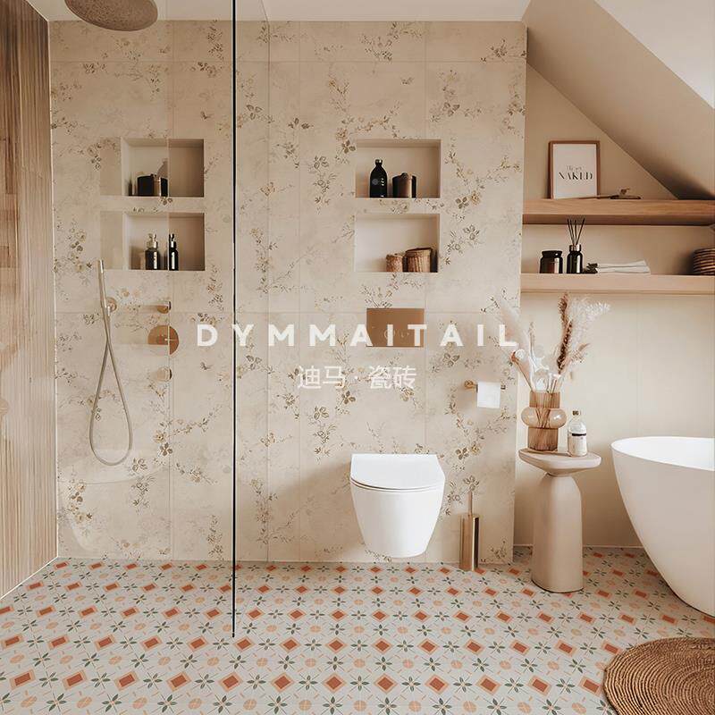 0法复古柔B612-1X光天鹅绒焦糖式色6厨00x120卫生间客厅美拉德风