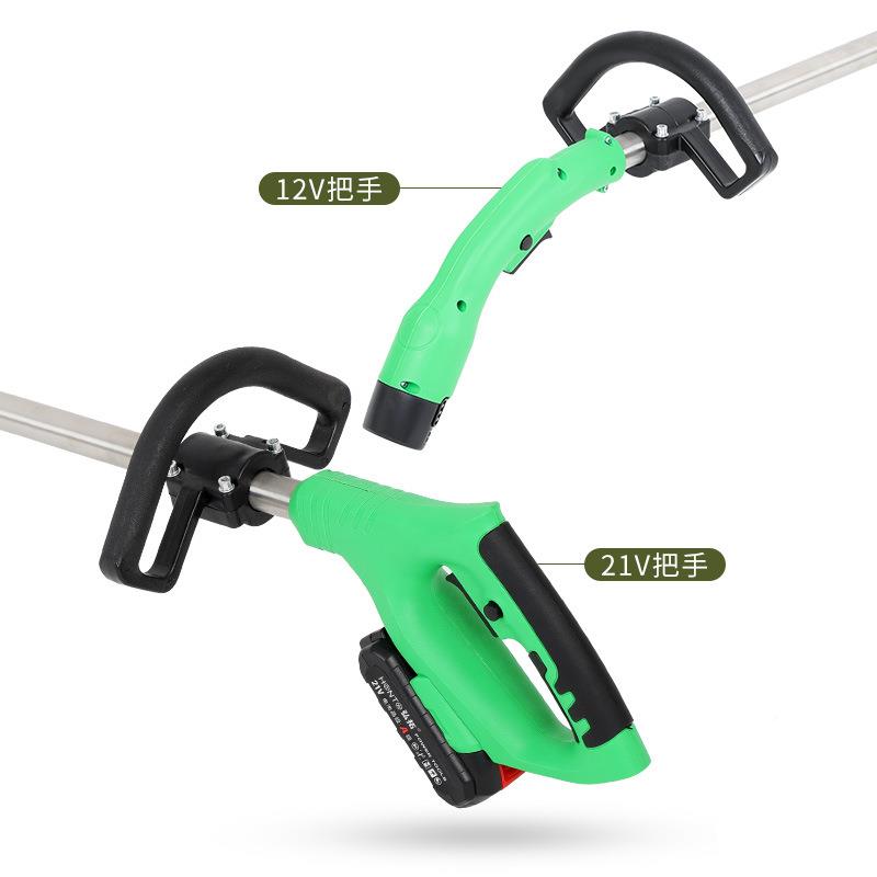 用家可伸缩电割草机充动电式除草机草坪打草机电剪ZYK草机锂厂家