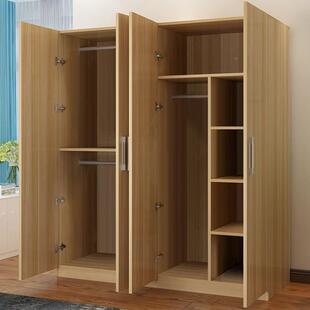 简木易衣柜约现室代经济型组装儿见详情童简大衣橱卧宿舍租房实质板式厂
