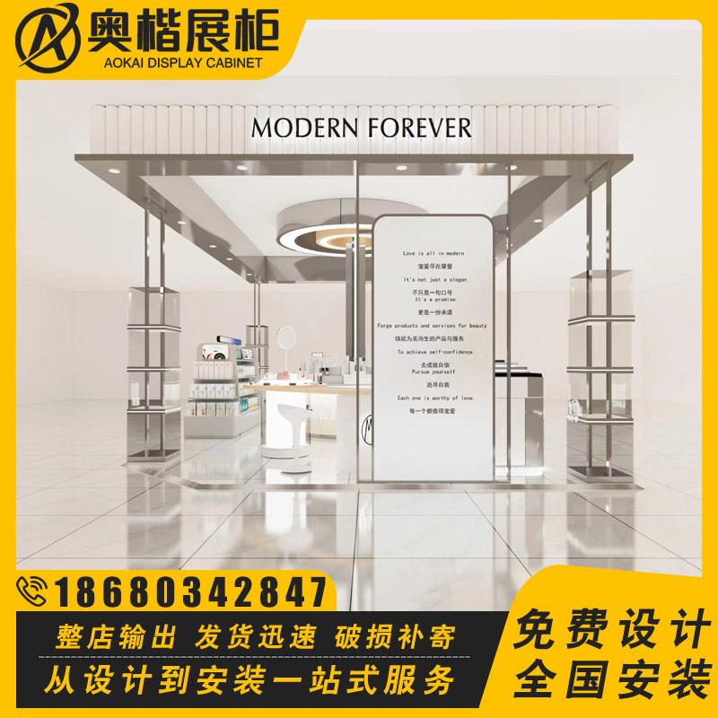 美柜甲392展示柜穿戴甲展饰品中岛陈列眼镜柜商柜场多台经点位中