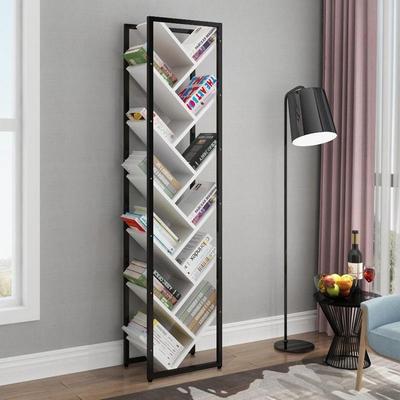 树艺形书简易创意学功生架321儿童置物架家用客厅多能旋转铁落地