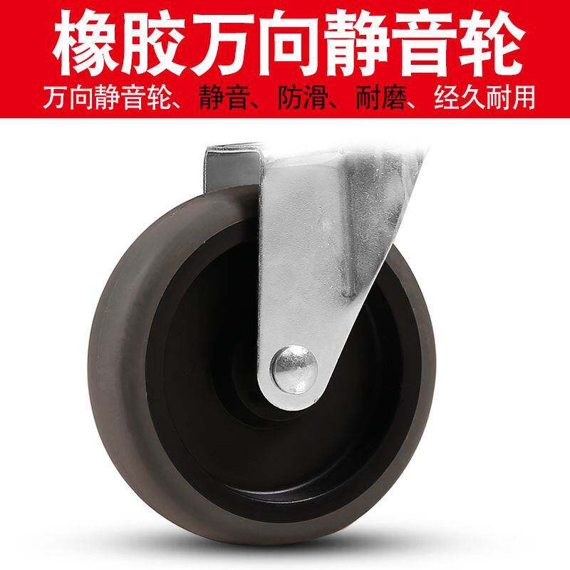 收餐车商用收碗车垃圾挂桶酒店饭店餐厅万向轮子塑料可移动小推车