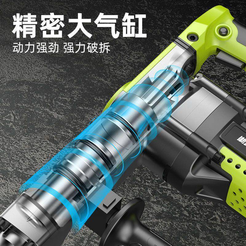 芝浦505电镐单用大功率大重型拆墙破拆开混凝业土工级电镐槽凿子