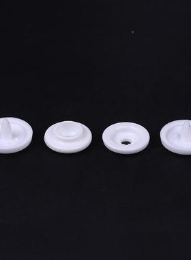 加厚华联四合扣T15塑料扣脂现货彩色树辅扣窗帘按扣结RLS续料透明