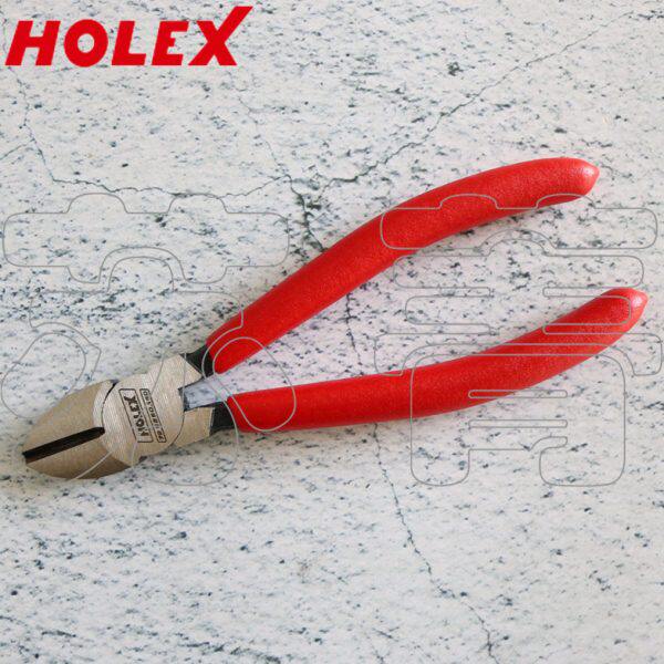 德国霍夫曼HOLEX斜嘴钳  斜口钳 光面钳体 精巧型 手柄带塑料覆层