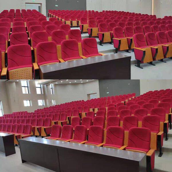 礼堂椅厂家阶梯教室连排椅子 室内联排座椅会议室多媒体椅子