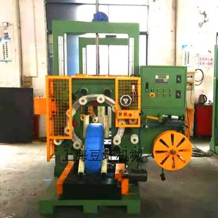 全自动钢带缠绕机 弹簧钢丝缠绕包装机 轮胎包装机