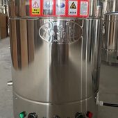 沙县小吃电卤味桶平底发热盘不锈钢桶卤味锅保温桶商用40cm45
