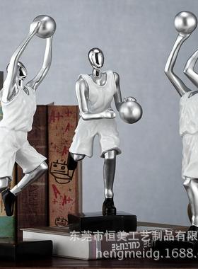 简约现代办公室房桌面打篮摆件书客厅电HM2775A视柜玄饰关酒柜家