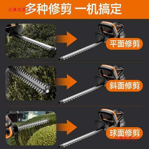 德国普朗德电动绿篱枝充电式机电篱笆锂绿化剪机茶树叶园AYW林修