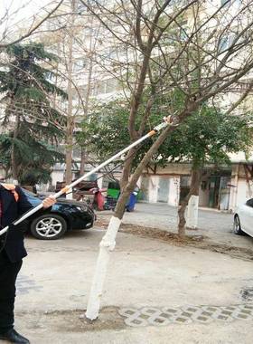 高空可伸缩片高枝机图剪电动树枝修剪80果树电动剪枝机果园