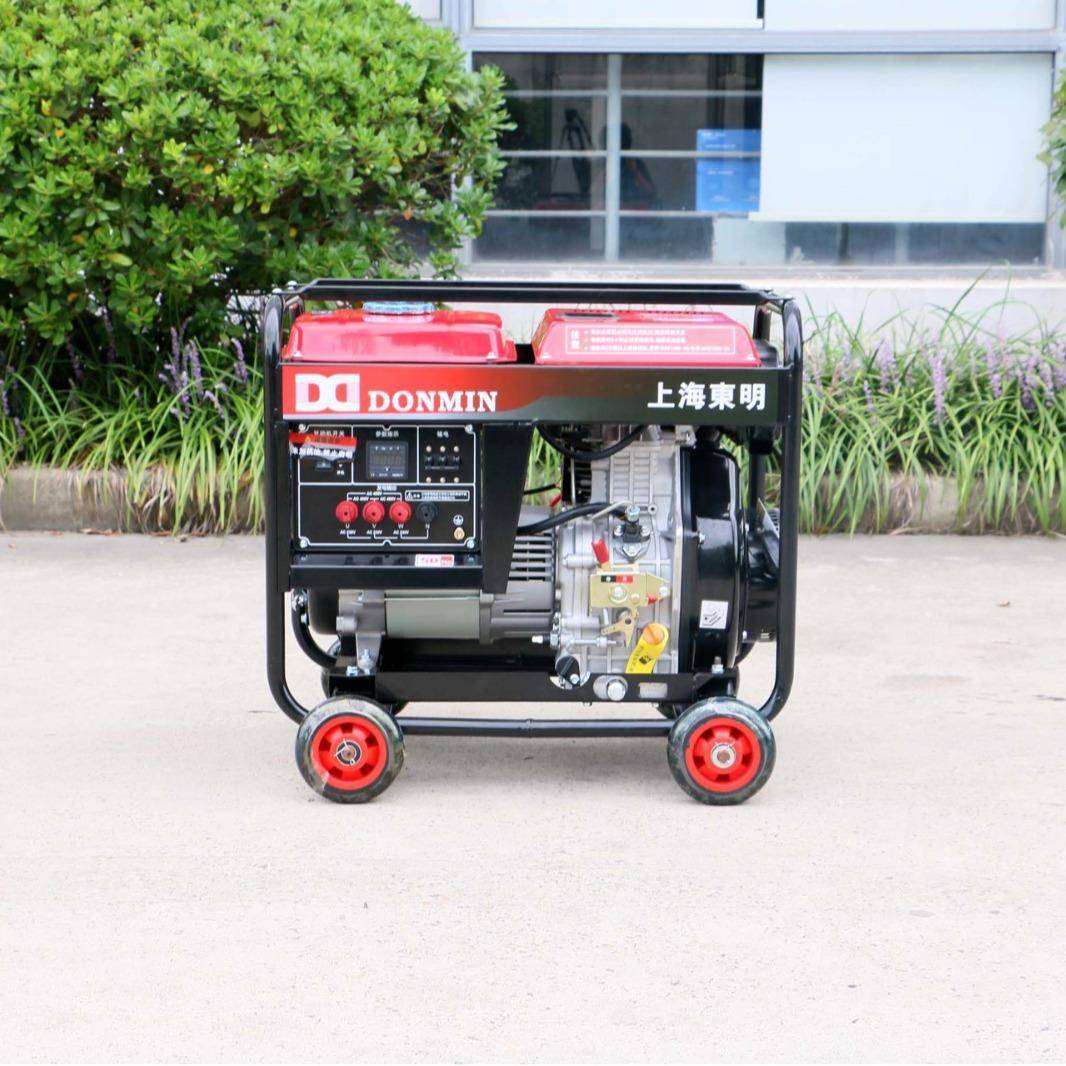 东明小相型380v三5Dkw千瓦柴油发电机组5000w工程移动5MD600HSPLE