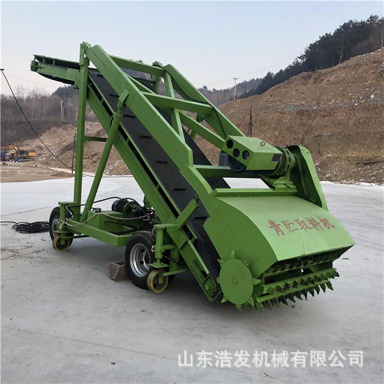 小DKT型玉牛米秸秆取草机养殖场可草升降电动扒料机饲养场羊青贮