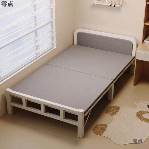 加固宿折叠床单人床人家用简易无品牌/床成办室午睡舍午休公小床铁床