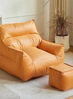 懒人小沙发恶魔豆袋卧室型客狗厅窝户网红阳台单人休QGI闲榻榻米