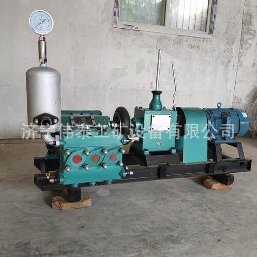 BW150水泥注机三缸活送塞式泥浆压泵隧道地基高往复ECZ式灰浆输浆