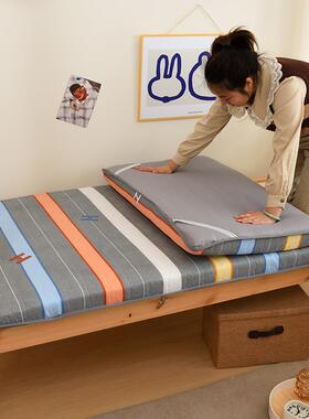 A6L海绵床垫1.5/1FYD.2人m床单垫打被可折叠m地铺睡垫0.9学生宿舍