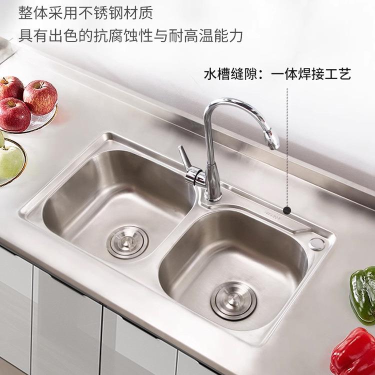 不物组锈钢橱柜简易置灶台柜厨子一CAF体装租房家用经济型储物房