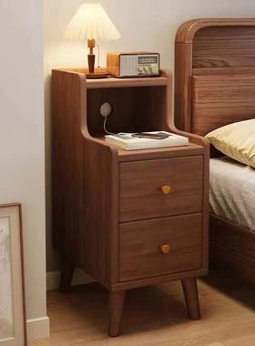 床用柜小型窄款卧室00床边储头物柜现代简家床边多层置物架储物约