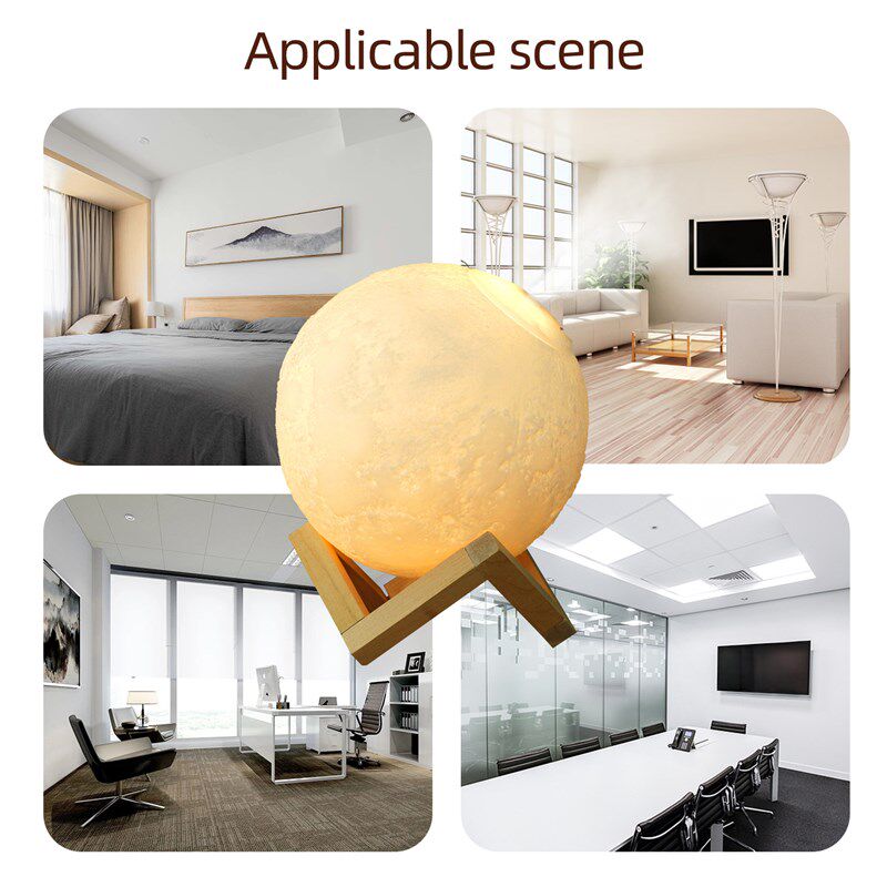 星球灯空气加湿器 大容量室内家用小夜灯 月亮灯加湿机器