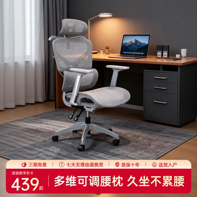 享学人体工学椅家用舒适电脑椅