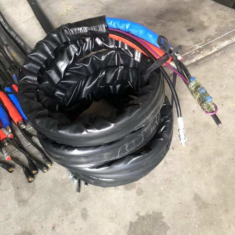 聚氨酯聚脲喷涂机加热管 冷库保温层双组份聚氨酯发泡机加热管路