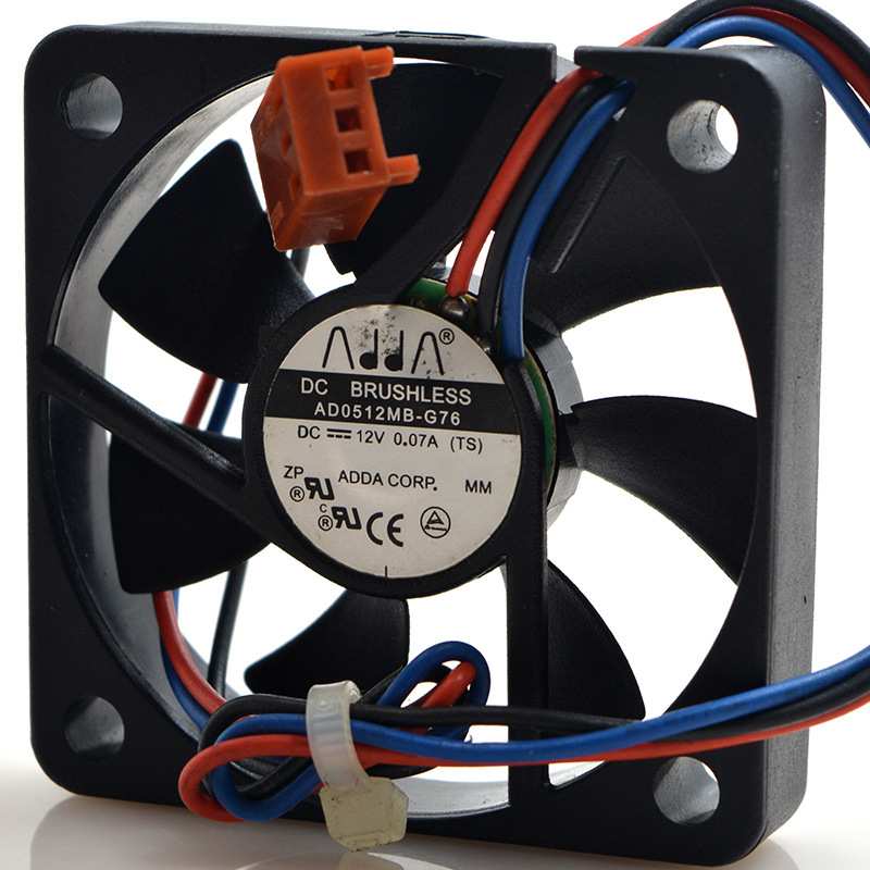 出售原装ADDA AD0512MB-G76 G70 12V 0.12A 5CM5010 散热风扇