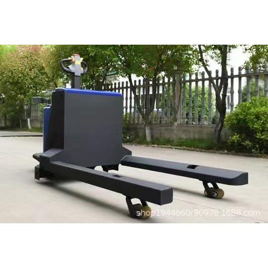 站驾式电动纸筒搬运车全自动叉车电缆线纺织圆形拖车手拉车