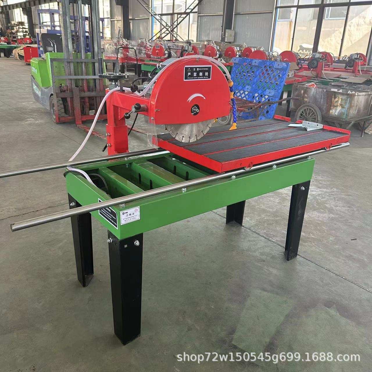 QB1000型多功能石材瓷砖切割机 切割倒角开槽一体机 无尘带水循环