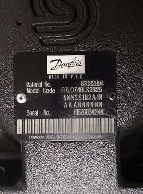 90R075KA2BB60S3C6D02GBA42422丹佛斯DANFOSS液压泵