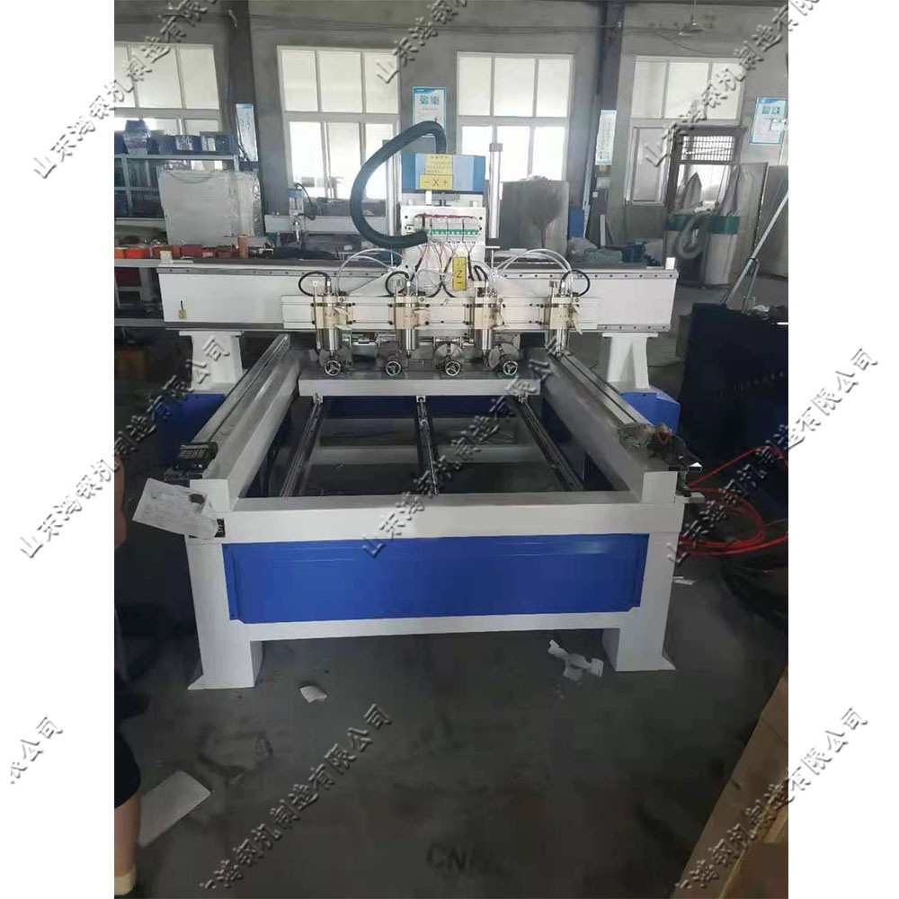全自动四头圆雕机木制工艺品处理加工小型电脑数控木板雕刻机