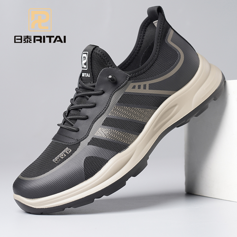 日泰飞织鞋男夏季新款透气网面鞋