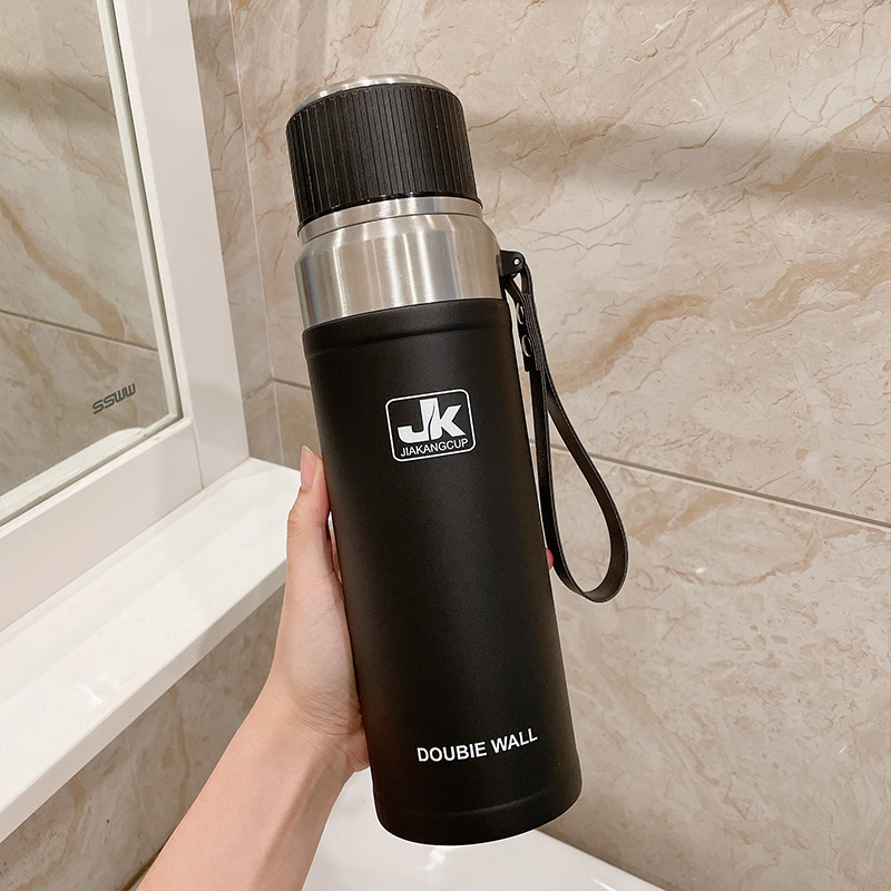 全钢316不锈钢保温杯男女泡茶杯大容量1000ml水壶水杯Z子保冷车载