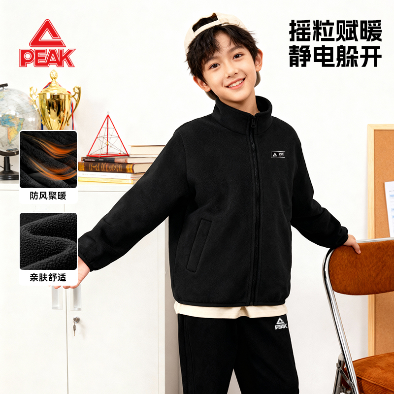 男童加绒外套2025新款