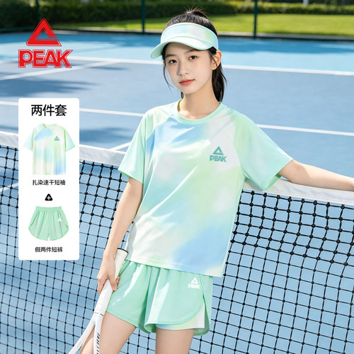 匹克童装女童运动套装夏季