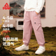 户外防水保暖男大童运动裤 匹克童装 儿童工装 裤 女童加绒裤 子秋冬季