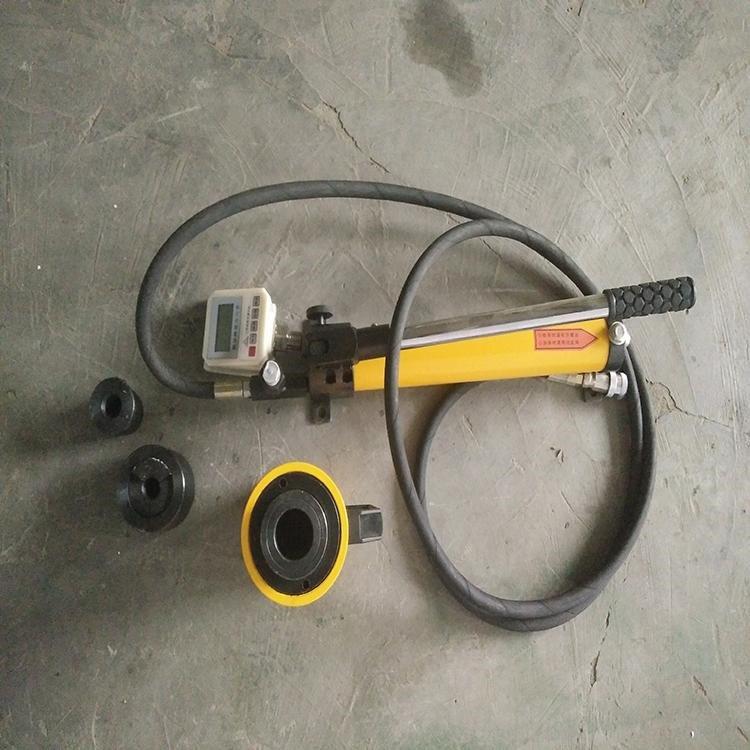 ML-10T/20T/30T/50T/100TLA智能锚杆拉拔仪单，双油路