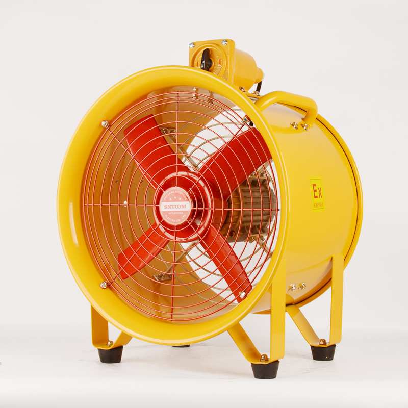 防爆手提轴流风机BSFT-300船用手提风机防爆SHT-400 SFT-500 12寸