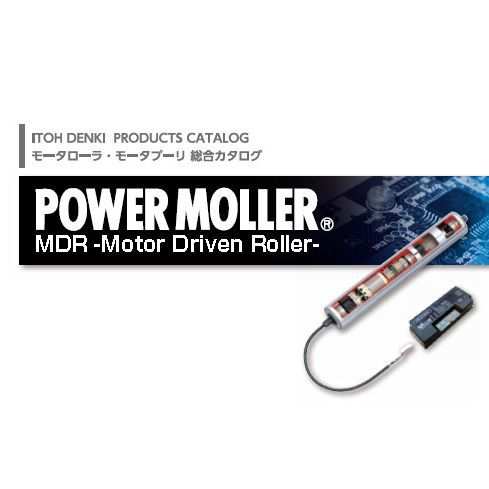 日本ITOH伊东电动滚筒 PM500FE-60-463-D-024-JW-VG 多楔带托架传