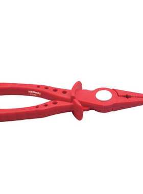 钢盾S150018 注塑型单色绝缘塑料圆头线夹200mm