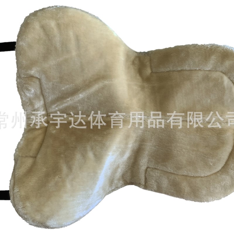 【】 出口马术平衡垫羊毛鞍垫英式减震厚实Half Pad