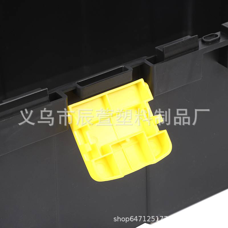 大容量结实牢固工具箱加固抗压防水防潮手提箱卡扣密封便携收纳箱