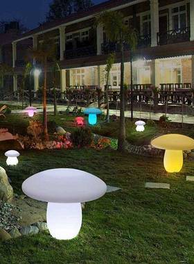 户外光蘑灯围防雨水别墅草菇坪FOIled发景观公园装饰氛灯亮化工程