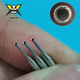 FUE植发针毛囊提取针器械仪器工具喇叭口不剃发钻头侧孔发管