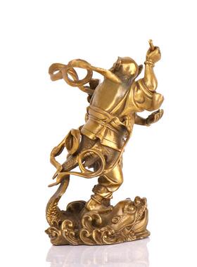 魁魁踢斗摆件工艺品钟居馗家店铺0117星装饰品铜星